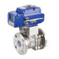 ISO14001 insulation Corrosion-resistant Electric fluorine lined ball valve